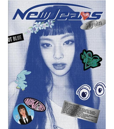 NEWJEANS - NEW JEANS - BLUEBOOK HYEIN VER.