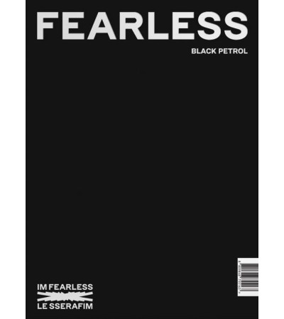 LE SSERAFIM - FEARLESS - BLACK PETROL VER.