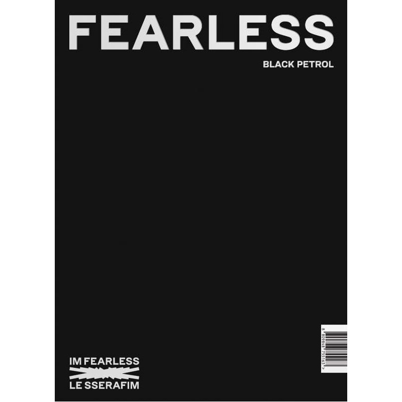 LE SSERAFIM - FEARLESS - BLACK PETROL VER.