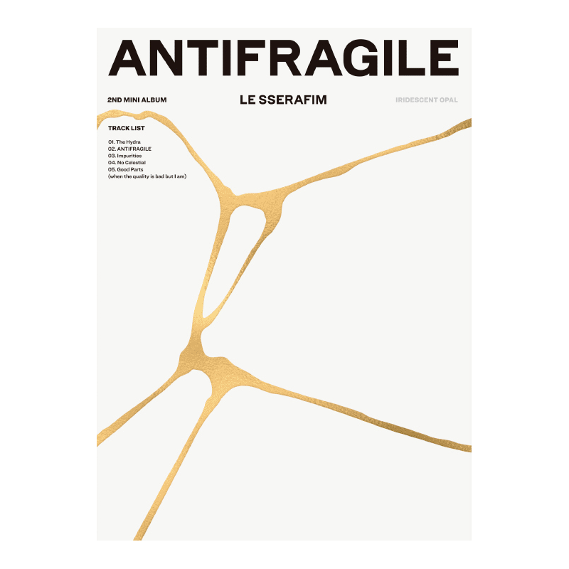 LE SSERAFIM - ANTIFRAGILE - IRIDESCENT OPAL VER.