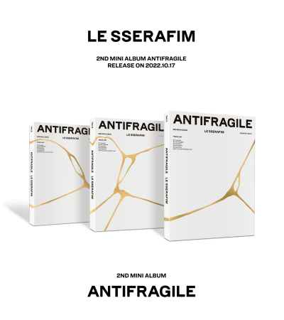 LE SSERAFIM - ANTIFRAGILE - IRIDESCENT OPAL VER.