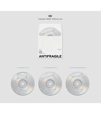 LE SSERAFIM - ANTIFRAGILE - IRIDESCENT OPAL VER.