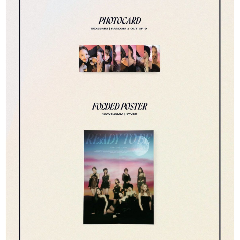 TWICE - READY TO BE - DIGIPACK VER.