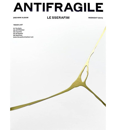 LE SSERAFIM - ANTIFRAGILE - MIDNIGHT ONYX VER.