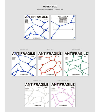 LE SSERAFIM - ANTIFRAGILE - COMPACT VER.