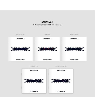 LE SSERAFIM - ANTIFRAGILE - COMPACT VER.