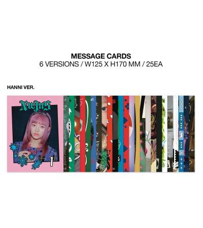 NEWJEANS - OMG - MESSAGE CARD HANNI VER.