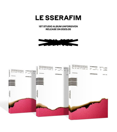 LE SSERAFIM - UNFORGIVEN - DUSTY AMBER VER.