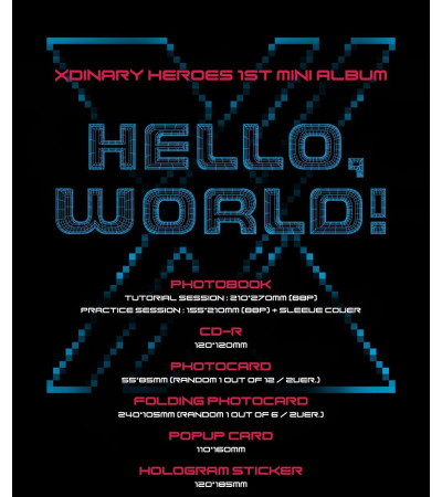 XDINARY HEROES - HELLO, WORLD! - PRACTICE SESSION VER.