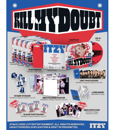 ITZY - KILL MY DOUBT - DIGIPACK VER.