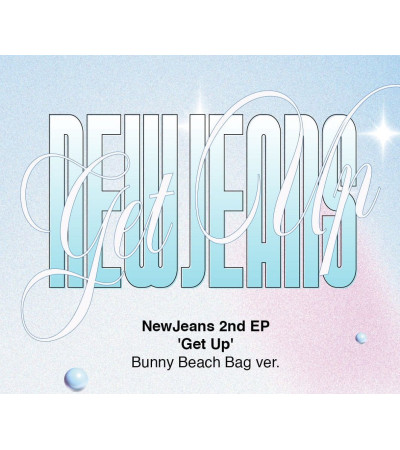 NEWJEANS - GET UP - BUNNY BEACH BAG BLUE VER. HAERIN