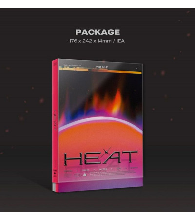 (G)I-DLE - HEAT - SLEEVE - BLAZE VER.