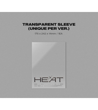 (G)I-DLE - HEAT - SLEEVE - BLAZE VER.