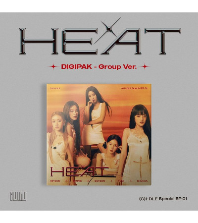 (G)I-DLE - HEAT - DIGIPAK GROUP VER.