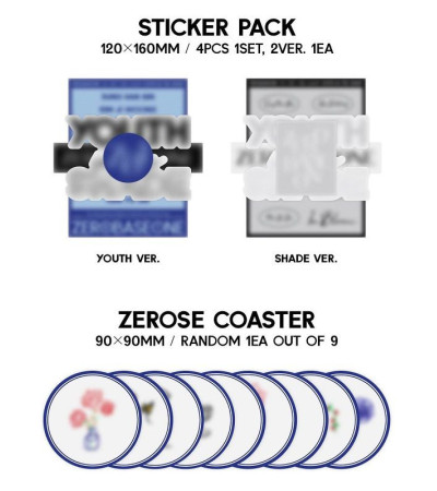 ZEROBASEONE - YOUTH IN THE SHADE - SHADE VER.