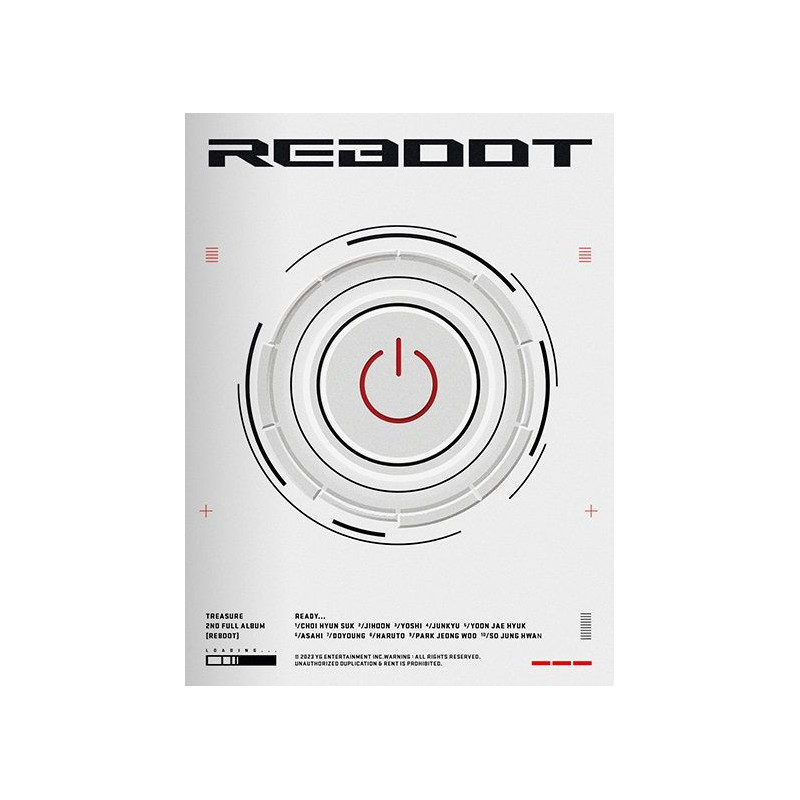 TREASURE - REBOOT - PHOTOBOOK VER. 3