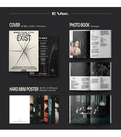 EXO - EXIST - PHOTOBOOK E VER.