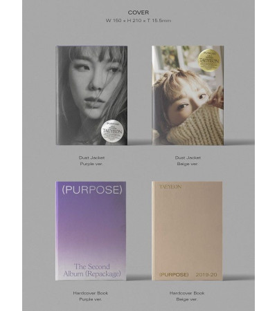 TAEYEON [GIRLS’ GENERATION] - PURPOSE - BEIGE VER.