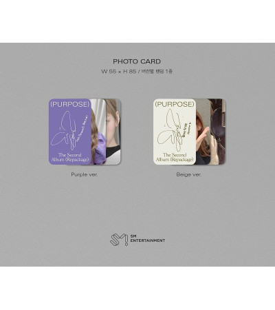 TAEYEON [GIRLS’ GENERATION] - PURPOSE - BEIGE VER.