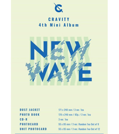 CRAVITY - NEW WAVE - COME VER.