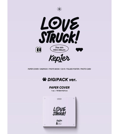 KEP1ER - LOVESTRUCK! - DIGIPACK VER.