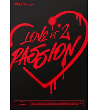 WEI - LOVE PT.2: PASSION - FIERCE LOVE VER.