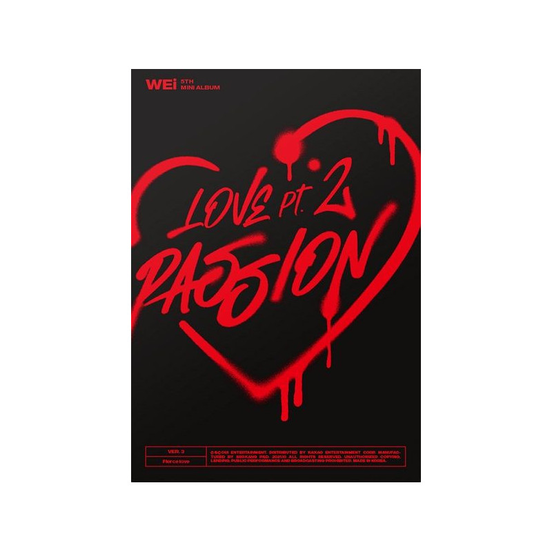 WEI - LOVE PT.2: PASSION - FIERCE LOVE VER.