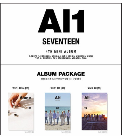 SEVENTEEN - AL1 - AL1 VER.