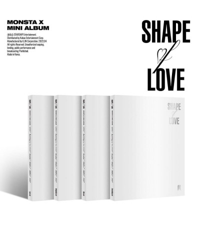 MONSTA X - SHAPE OF LOVE - ORIGINALITY VER.