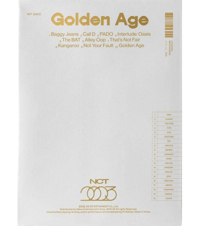 NCT - GOLDEN AGE - COLLECTING VER.