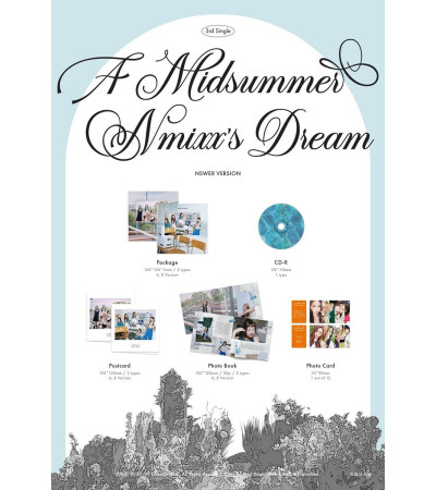 NMIXX - A MIDSUMMER NMIXX'S DREAM (PHOTOBOOK + CD) - NSWER A VER.