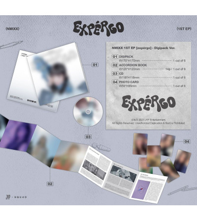 NMIXX - EXPÉRGO - DIGIPACK VER.