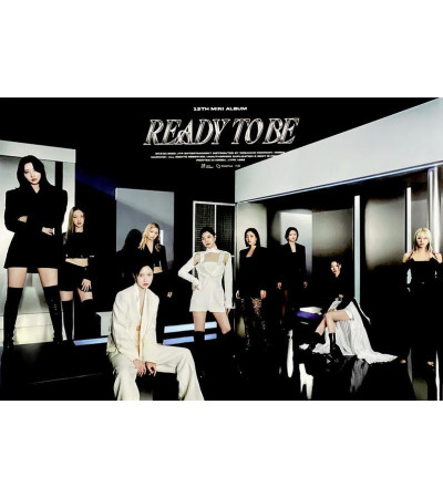 PLAKAT: TWICE - READY TO BE - TO VER.