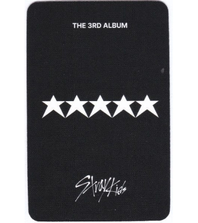 KARTA: STRAY KIDS - ★★★★★ 5-STAR - BANG CHAN VER.