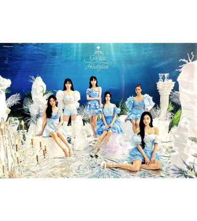 PLAKAT: OH MY GIRL - GOLDEN HOURGLASS - WAVE VER.