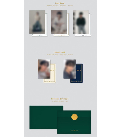 JUNG KOOK [BTS] - GOLDEN - WEVERSE ALBUMS VER.