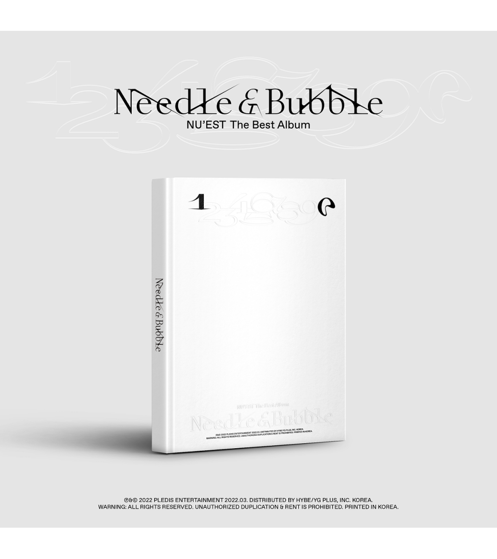 NU'EST - THE BEST ALBUM NEEDLE & BUBBLE / na zamówienie