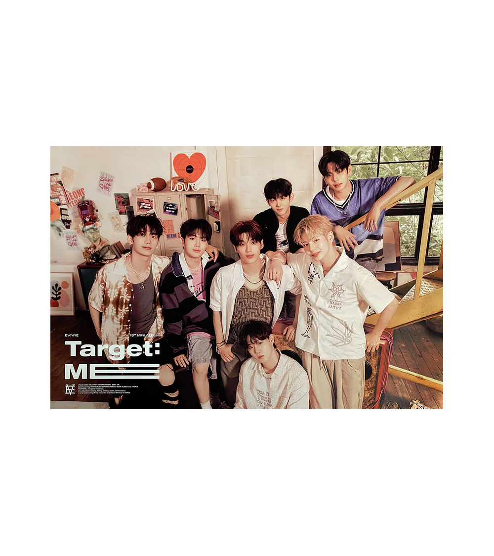 PLAKAT: EVNNE - TARGET ME - V VER.