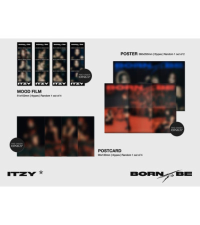 ITZY - BORN TO BE - LIMITED VER.