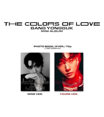 BANG YONGGUK - THE COLORS OF LOVE - MINE VER.