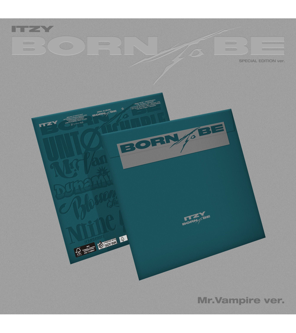 ITZY - BORN TO BE - SPECIAL EDITION MR. VAMPIRE VER.