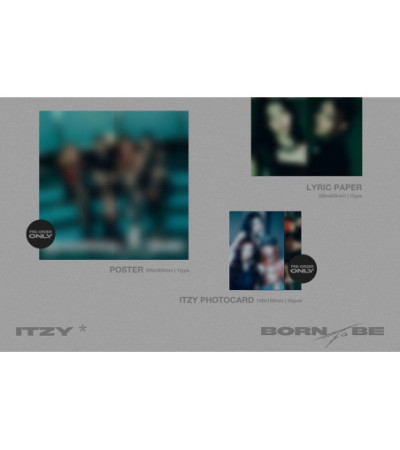 ITZY - BORN TO BE - SPECIAL EDITION MR. VAMPIRE VER.