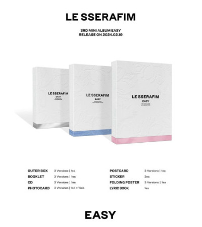 LE SSERAFIM - EASY - VOL.1 BALMY FLEX VER.