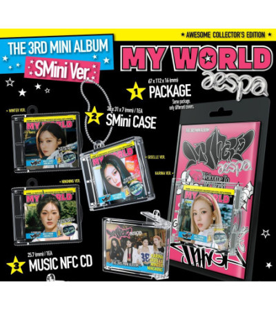 AESPA - MY WORLD - SMINI VER.