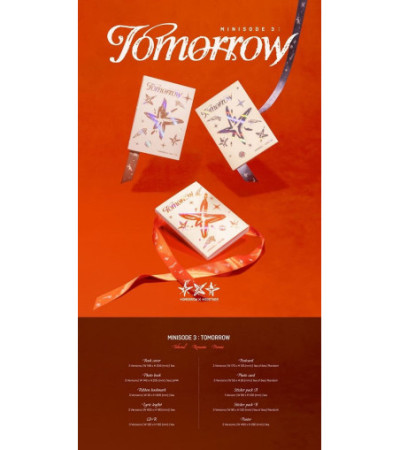 TOMORROW X TOGETHER - MINISODE 3: TOMORROW - ROMANTIC VER. / Preorder