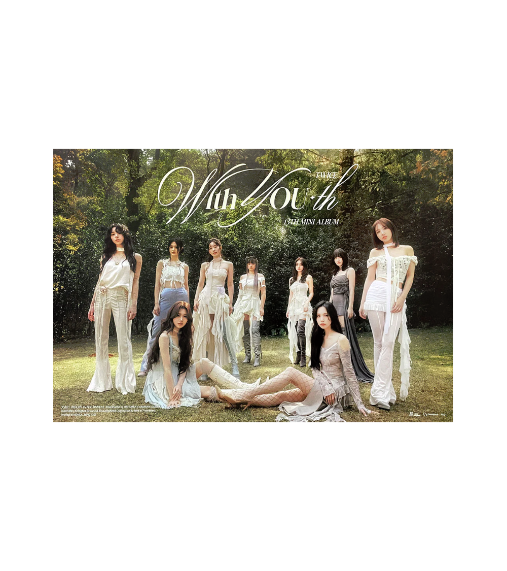 PLAKAT: TWICE - WITH YOU-TH - FOREVER VER.