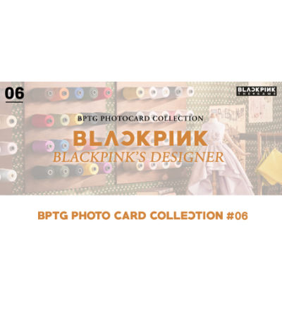 BLACKPINK - THE GAME (PHOTOCARD COLLECTION) - VER. 06: DESIGNER