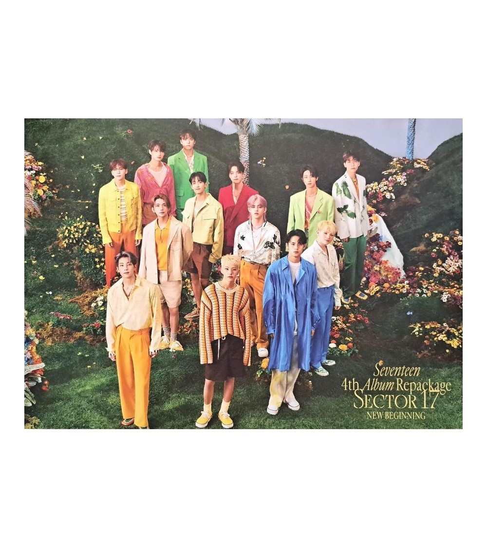 PLAKAT: SEVENTEEN - SECTOR 17 - NEW BEGINNING VER.