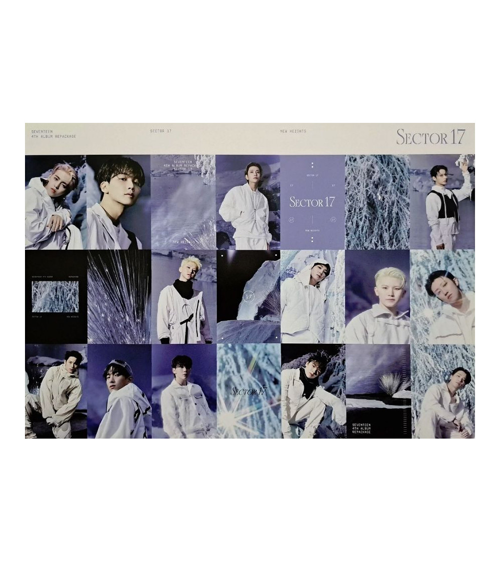 PLAKAT: SEVENTEEN - SECTOR 17 - NEW HEIGHTS VER.