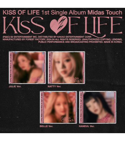 KISS OF LIFE - MIDAS TOUCH - JEWEL VER.